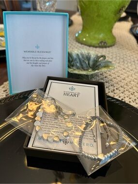 My Saint My Hero Sisters of the Heart Blessing Bracelets Duo